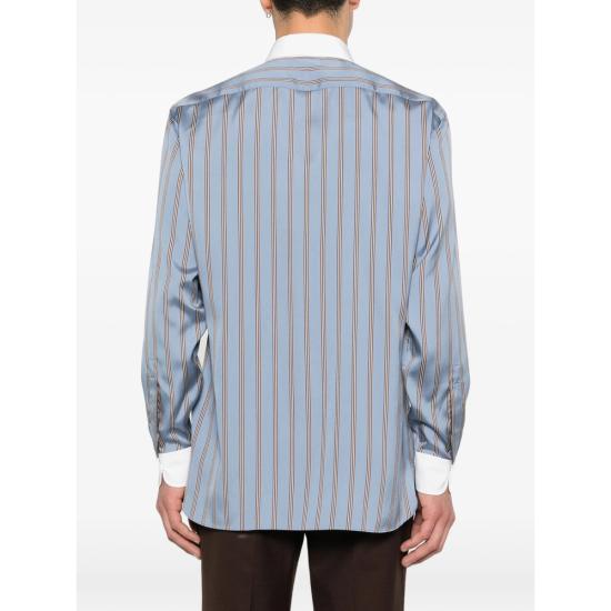 26SS 톰포드 긴팔 셔츠 FMS111 HRN006 UUB BLUE - TOMFORD