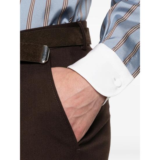 26SS 톰포드 긴팔 셔츠 FMS111 HRN006 UUB BLUE - TOMFORD