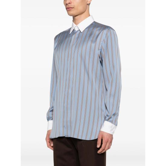 26SS 톰포드 긴팔 셔츠 FMS111 HRN006 UUB BLUE - TOMFORD