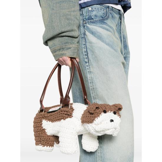 26SS 찰스 제프리 러버보이 토트백 062120501 BEI BROWN WHITE - CHARLES JEFFREY LOVERBOY