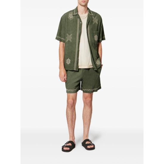 26SS 이자벨마랑 반팔 셔츠 D1I11H CH0311HA 67LK GREEN - ISABEL MARANT