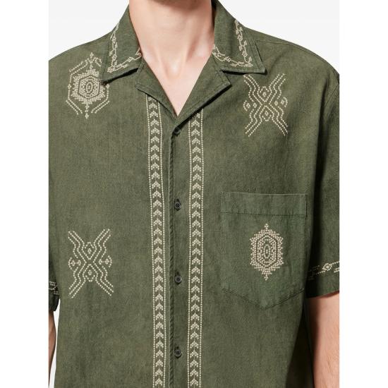 26SS 이자벨마랑 반팔 셔츠 D1I11H CH0311HA 67LK GREEN - ISABEL MARANT