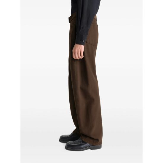 26SS 르메르 트위스트 벨티드 팬츠 PA326 LD1068 BR423 BROWN - LEMAIRE