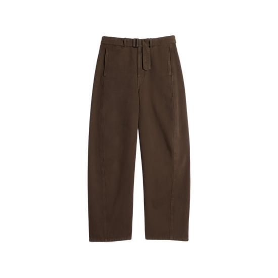 26SS 르메르 트위스트 벨티드 팬츠 PA326 LD1068 BR423 BROWN