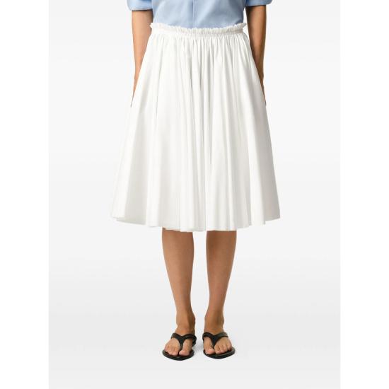 26SS 아미 스커트 FSK444 C00063 100 WHITE - AMI