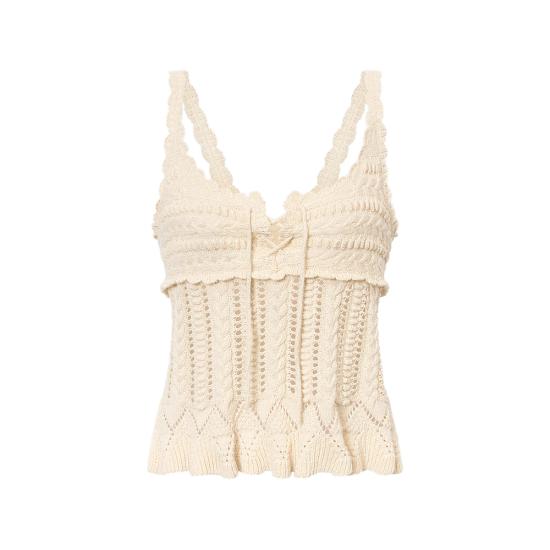 26SS 이자벨마랑에뚜왈 민소매 티셔츠 D1L04E PU0854FA 23EC NEUTRALS