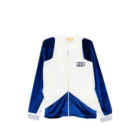 26SS 피디에프 봄버 자켓 DFM55024 TJ114 BLWH WHITE BLUE
