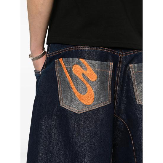 26SS 피디에프 데님 숏팬츠 DFM03043 DF201 SILVE BLUE - PDF