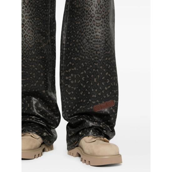 26SS 피디에프 스트레이트 팬츠 DFM03032 DF119 SPOTT BLACK GREY - PDF