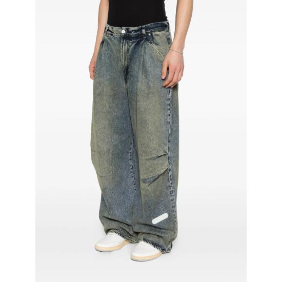 26SS 피디에프 데님 팬츠 DFM03021 DF106 WASH2 BLUE GREEN - PDF