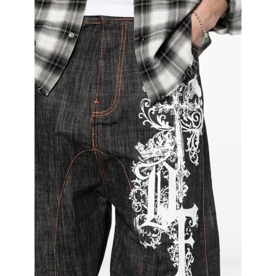 26SS 피디에프 데님 숏팬츠 DFM03012 DF195 WASH BLUE - PDF