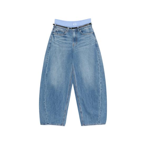 26SS 알렉산더 왕 데님 팬츠 4DC2264100 400C BLUE