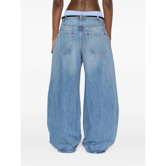 26SS 알렉산더 왕 데님 팬츠 4DC2264100 400C BLUE - ALEXANDER WANG