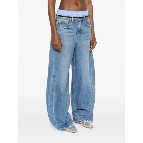 26SS 알렉산더 왕 데님 팬츠 4DC2264100 400C BLUE - ALEXANDER WANG