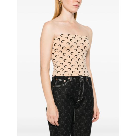 26SS 마린세르 민소매 티셔츠 WTS011A CJER0001 TA10 NEUTRALS BLACK - MARINE SERRE