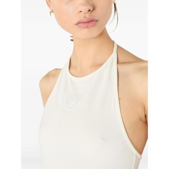 26SS 마린세르 민소매 티셔츠 WTO504A CJER0115 WH10 WHITE - MARINE SERRE