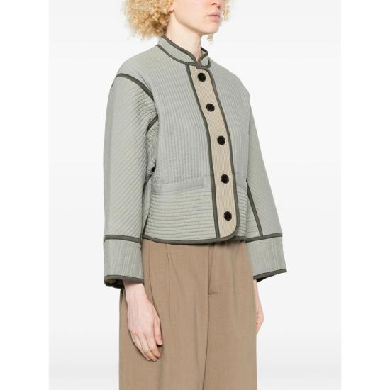 26SS 쉐르 자켓 VES1601 PATCHOULI VEBEI GREEN - SOEUR