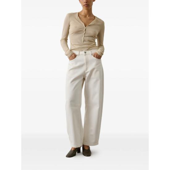 26SS 쉐르 데님 팬츠 JEA0753 ELIOTT BLANC WHITE - SOEUR