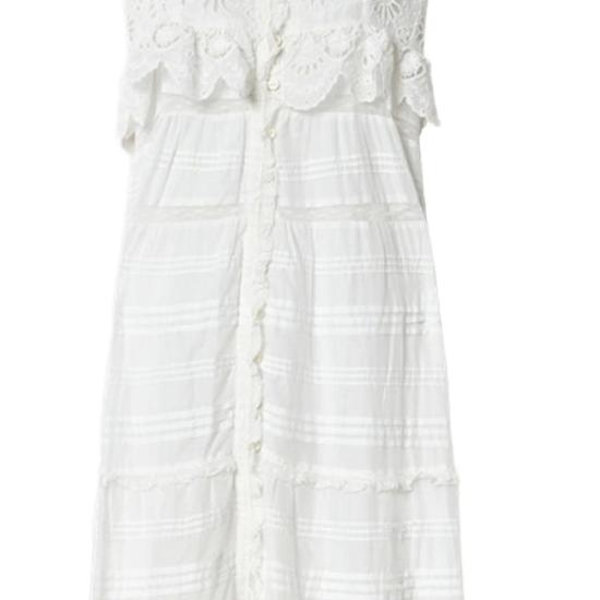 26SS 이자벨마랑에뚜왈 롱 원피스 D1J05E RO0951FA 20WH WHITE - ISABEL MARANT ETOILE