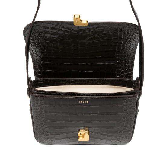 26SS 쉐르 크로스백 SEM0944 BELLIMAXI MARRO BROWN - SOEUR