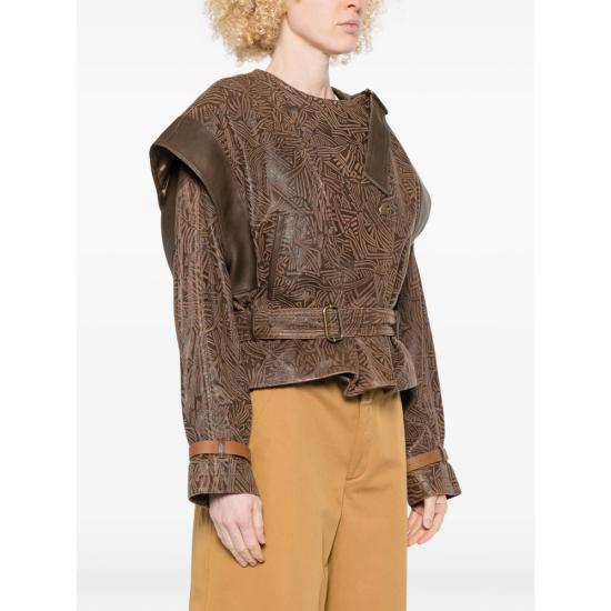 26SS 이자벨마랑 자켓 D2B02I VE0667FA 50CL BROWN NEUTRALS - ISABEL MARANT