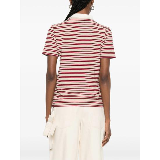 26SS 아페쎄 폴로 티셔츠 COHMZ F26572 BAC NEUTRALS RED - A.P.C.