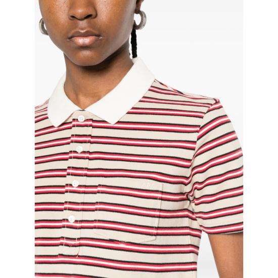 26SS 아페쎄 폴로 티셔츠 COHMZ F26572 BAC NEUTRALS RED - A.P.C.