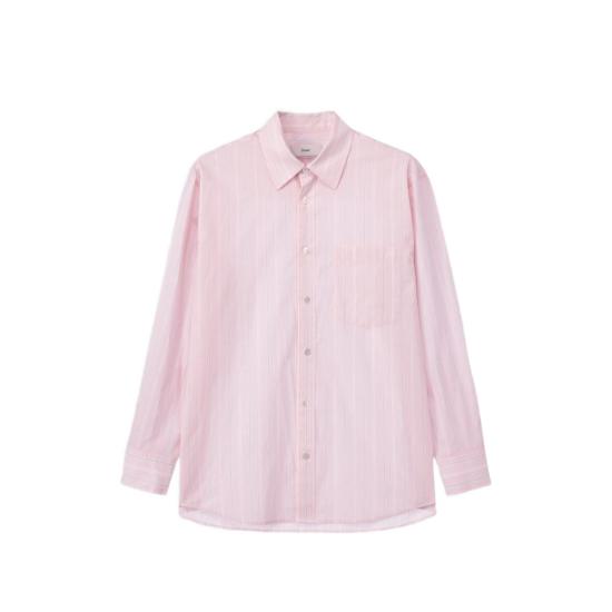26SS 던스트 셔츠 UDSH6A104P1 PINK PINK WHITE