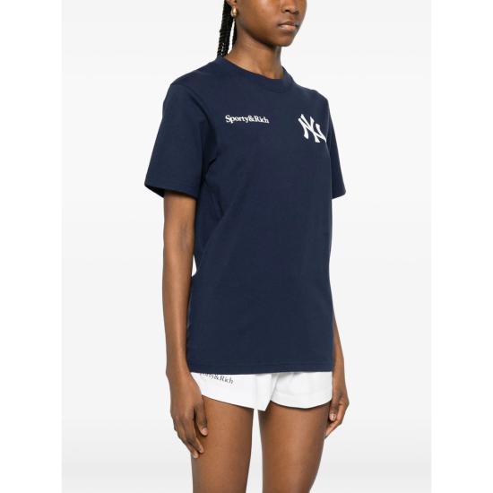 26SS 스포티앤리치 탑 TO043610300BL DKNAV BLUE - SPORTY & RICH