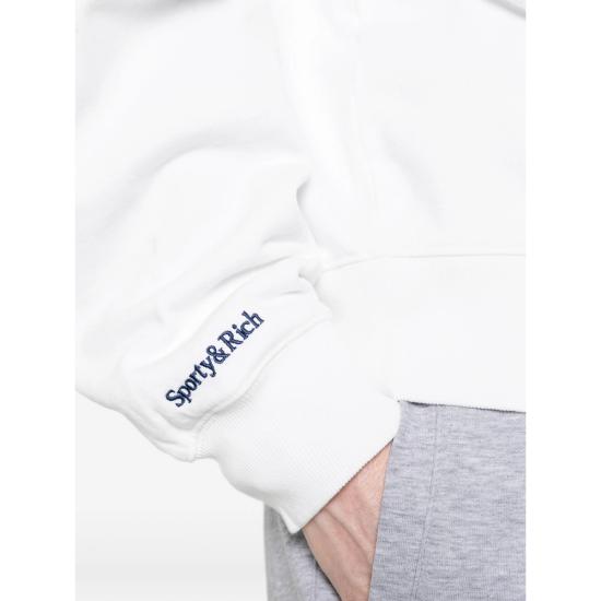 26SS 스포티앤리치 후드 티셔츠 ST088610300WH WHITE - SPORTY & RICH