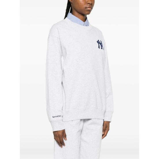 26SS 스포티앤리치 긴팔 티셔츠 ST071610300GY HEGRE GREY - SPORTY & RICH