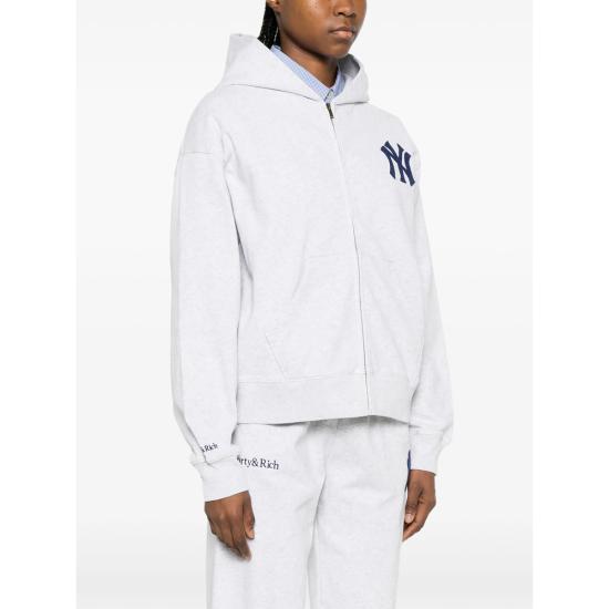 26SS 스포티앤리치 후드 티셔츠 ST088610300GY HEGRE GREY - SPORTY & RICH