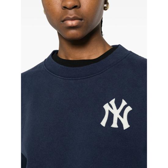 26SS 스포티앤리치 긴팔 티셔츠 ST071610300BL DKNAV BLUE - SPORTY & RICH