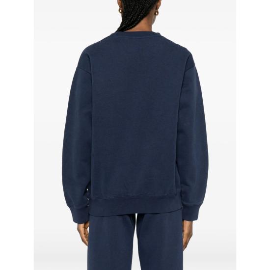 26SS 스포티앤리치 긴팔 티셔츠 ST071610300BL DKNAV BLUE - SPORTY & RICH