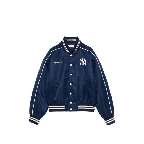 26SS 스포티앤리치 봄버 자켓 OW005610675BL DKNAW BLUE