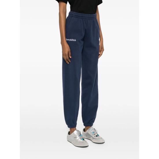 26SS 스포티앤리치 트레이닝/조거 팬츠 PA036610300BL DKNAV BLUE - SPORTY & RICH