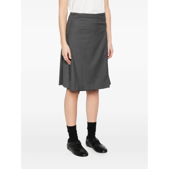 26SS 던스트 스커트 UDSK6A203G2 GREY - DUNST