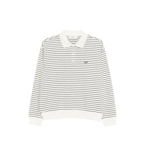 26SS 던스트 폴로 티셔츠 UDTS6A120IV IVORY NEUTRALS BLACK