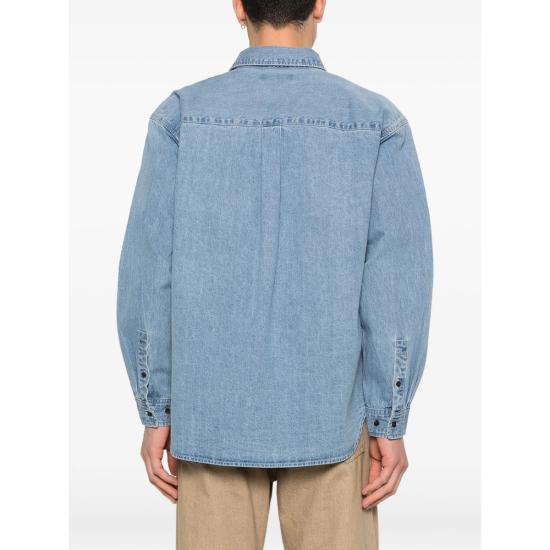 26SS 던스트 셔츠 UDSH6A102B1 LBLUE - DUNST