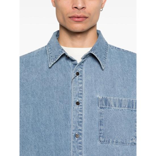 26SS 던스트 셔츠 UDSH6A102B1 LBLUE - DUNST