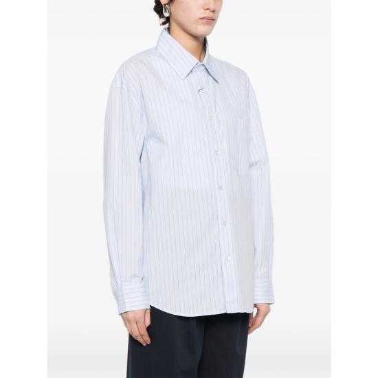 26SS 던스트 셔츠 UDSH6A104B2 SBLUE BLUE WHITE - DUNST