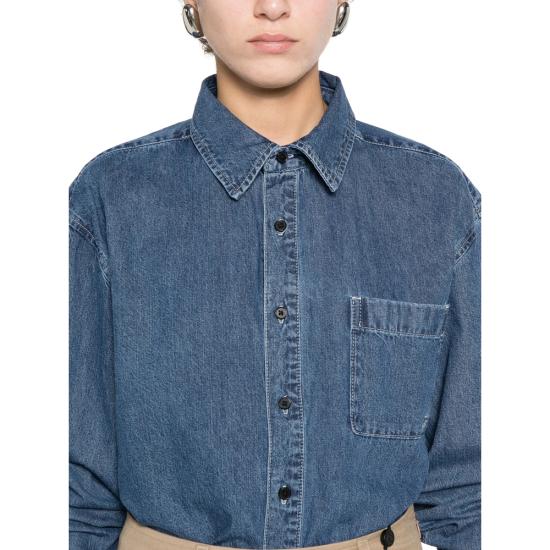 26SS 던스트 셔츠 UDSH6A102B2 CBLUE - DUNST