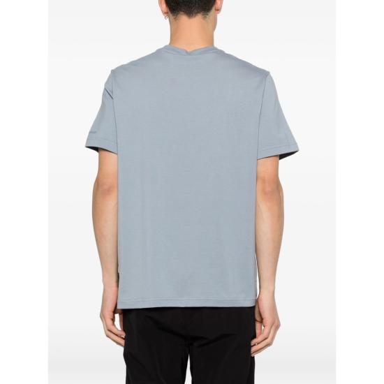 26SS 무스너클 덜루스 반팔 티셔츠 M15MT759 1884 BLUE - MOOSE KNUCKLES