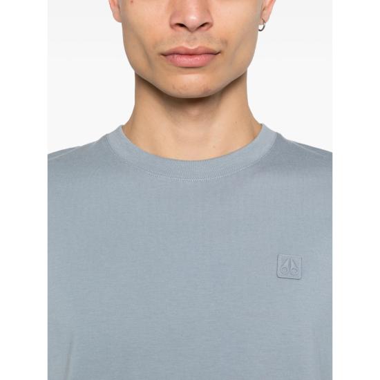 26SS 무스너클 덜루스 반팔 티셔츠 M15MT759 1884 BLUE - MOOSE KNUCKLES