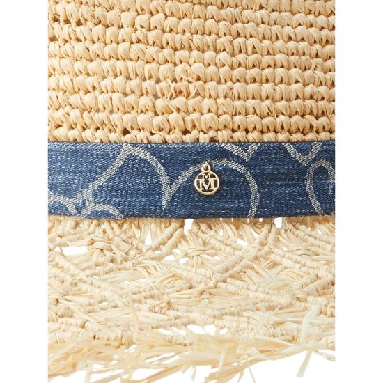 26SS 메종미셸 모자 1645001001 BIG SHERYL DENIM NEUTRALS - MAISON MICHEL