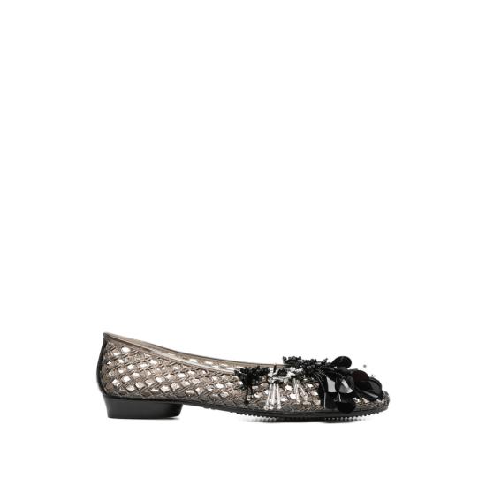 26SS Heavenly Jelly 플랫 슈즈 ST01 GLAM BK01 BLACK