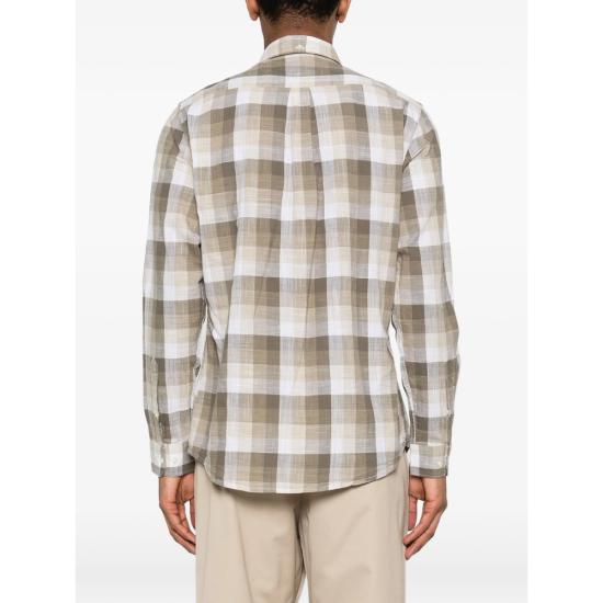 26SS 바버 셔츠 MSH5450 ST51 NEUTRALS WHITE - BARBOUR