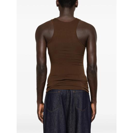 26SS 엔타이어 스튜디오 민소매 티셔츠 ESSS26TA01908 6235 BROWN - ENTIRE STUDIOS