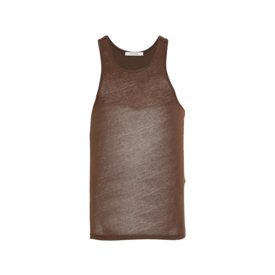 26SS 엔타이어 스튜디오 민소매 티셔츠 ESSS26TA01908 6235 BROWN