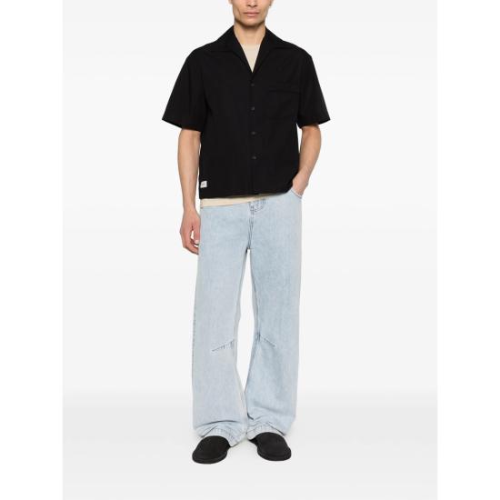 26SS 엔타이어 스튜디오 탑 ESSS26SR03012 0015 BLACK - ENTIRE STUDIOS